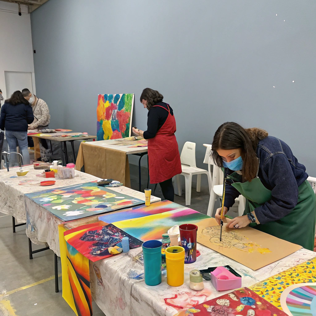 Youth Tribe creative workshop